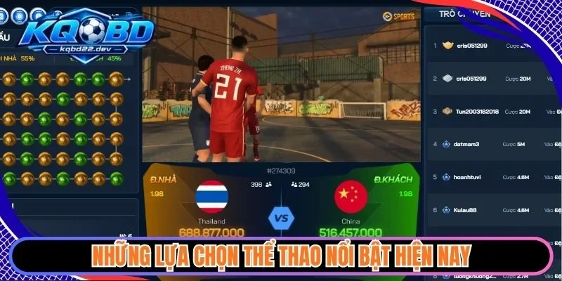 Zo88 - Sân Chơi Giải Trí Trực Tuyến Thể Thao Đa Dạng 4 Những lựa chọn thể thao nổi bật hiện nay